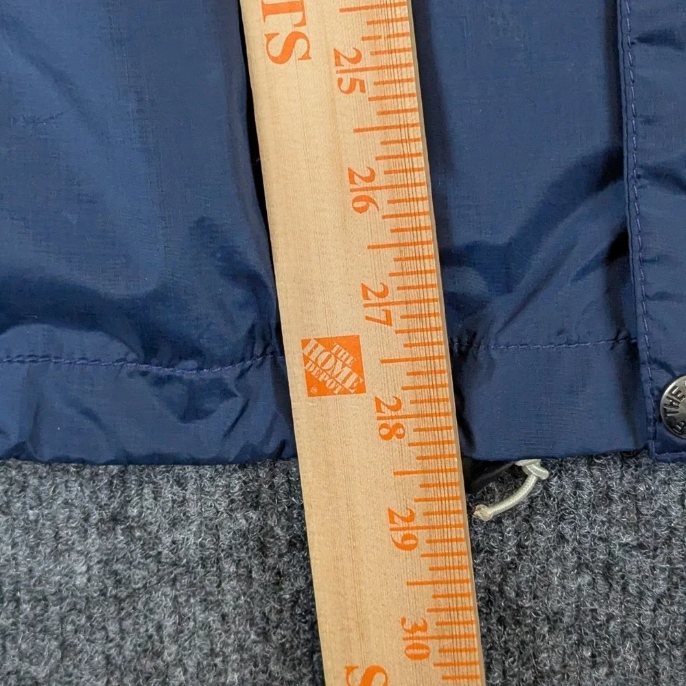 Vintage The North Face Gore-Tex Rain Jacket Mens Medium Blue Hooded Made in USA